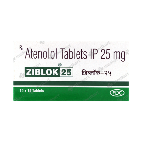 ZIBLOK 25MG TABLET 14'S