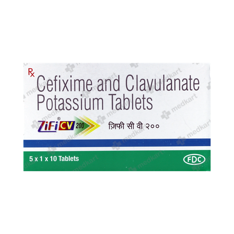 ZIFI CV 200MG TABLET 10'S