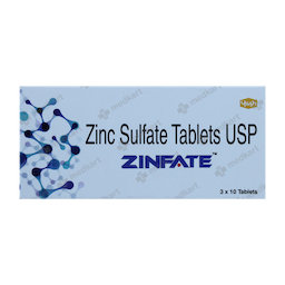 ZINFATE TABLET 10'S