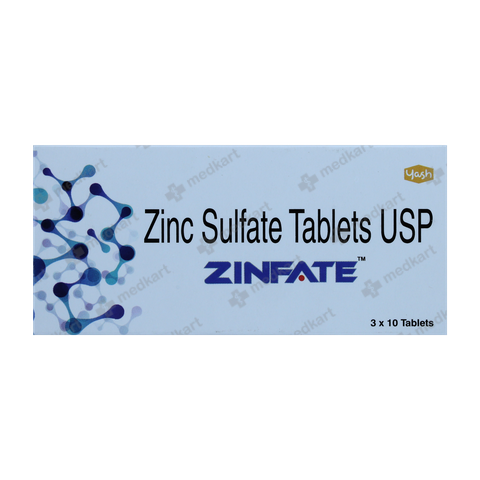 ZINFATE TABLET 10'S