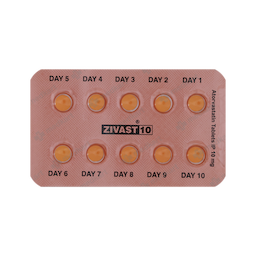 ZIVAST 10MG TABLET 10'S