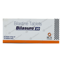 BILASURE 20MG TABLET 10'S