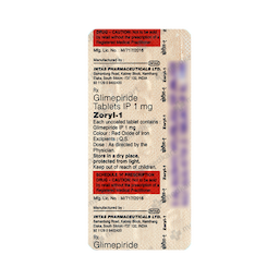 ZORYL 1MG TABLET 15'S