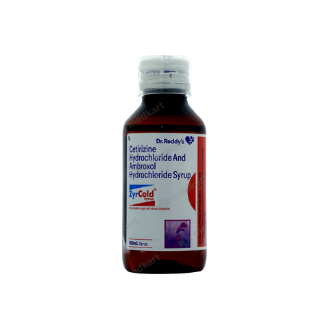 ZYRCOLD COUGH SYRUP 100 ML