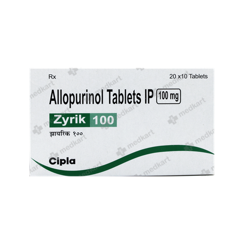 ZYRIK 100MG TABLET 10'S