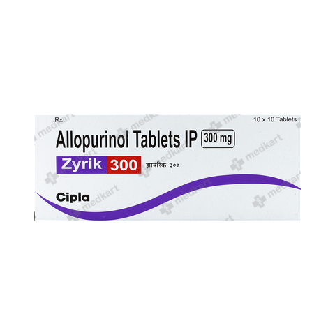 ZYRIK 300MG TABLET 10'S