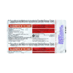 GLUCRETA M 10/500MG TABLET 10'S