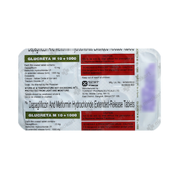 GLUCRETA M 10/1000MG TABLET 10'S