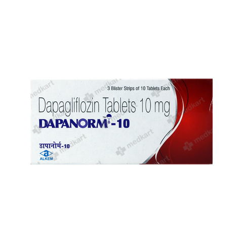 DAPANORM 10MG TABLET 10'S