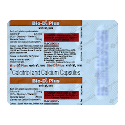 BIO D3 PLUS CAPSULE 15'S