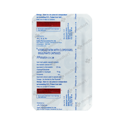 FPSTATIN CV 20MG CAPSULE 10'S