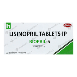 BIOPRIL 5MG TABLET 10'S