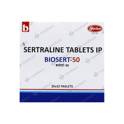 BIOSERT 50MG TABLET 10'S