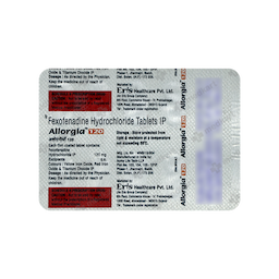 ALLERMINATE (ALLORGIA) 120MG TABLET 10'S