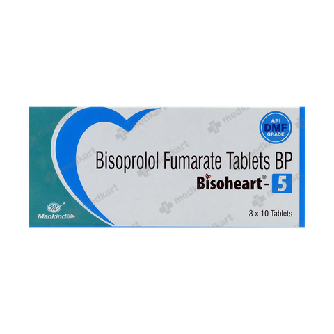 BISOHEART 5MG TABLET 10'S