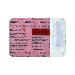 BREVIPIL 75MG TABLET 10'S