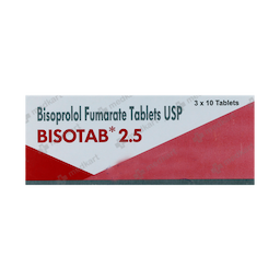 BISOTAB 2.5MG TABLET 10'S