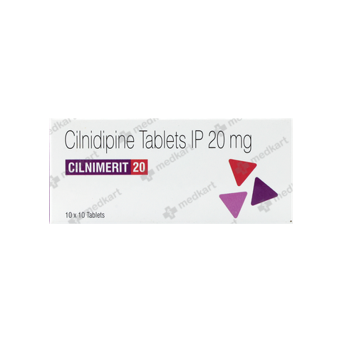 CILNIMERIT 20MG TABLET 10'S