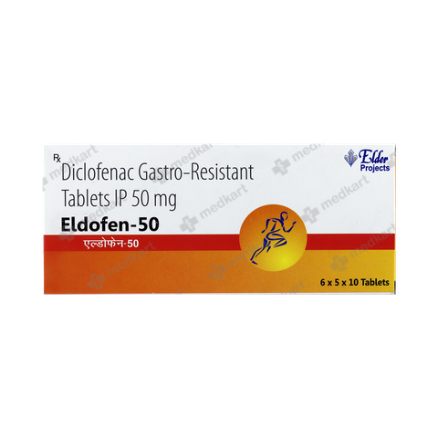 ELDOFEN 50MG TABLET 10'S