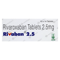 RIVABAN 2.5MG TABLET 14'S