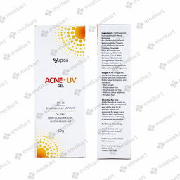 ACNE UV GEL 60 GM