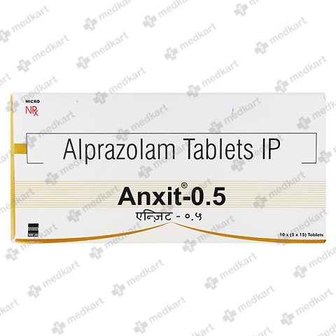 ANXIT 0.5MG TABLET 15'S