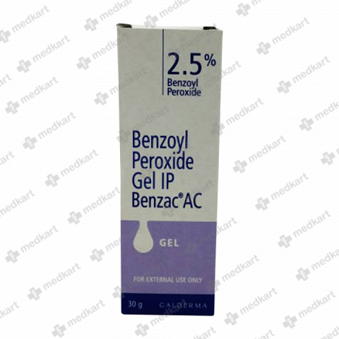 BENZAC AC 2.5% GEL 30 GM