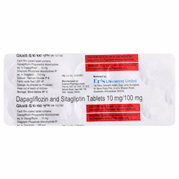 GLUXIT S 10/100MG TABLET 10'S