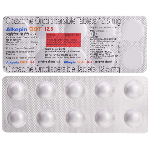 ALKEPIN ODT 12.5MG TABLET 10'S