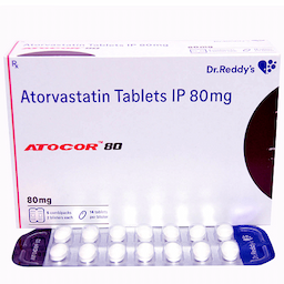 ATOCOR 80MG TABLET 14'S