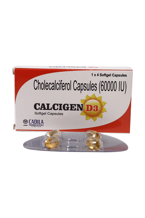 CALCIGEN D3 SOFT GEL TABLET 4'S