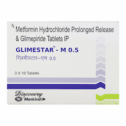 GLIMESTAR M 0.5MG TABLET 10'S