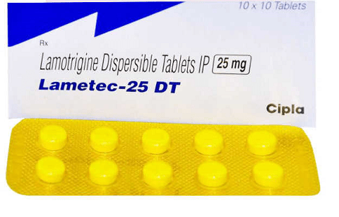 LAMETEC 25MG DT TABLET 10'S