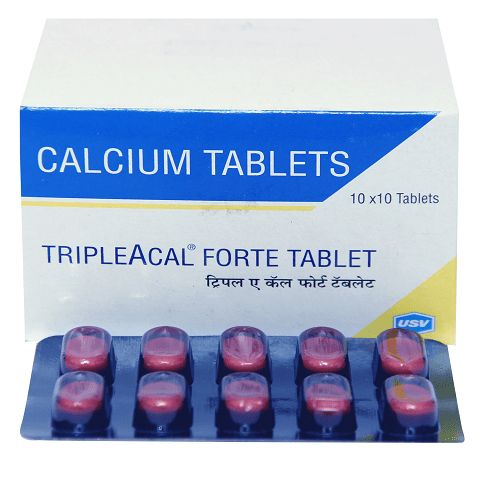 TRIPLE A CAL FORTE TABLET 10'S