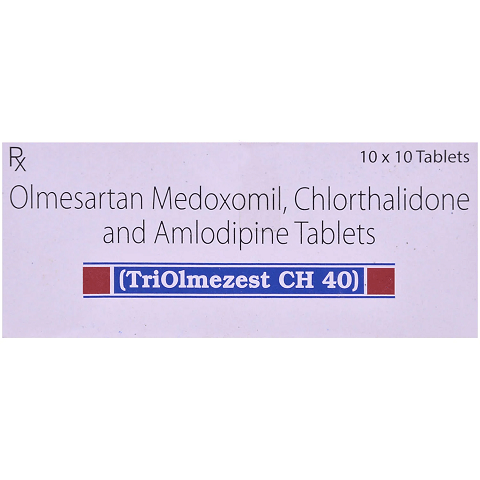 TRIOLMEZEST CH 40MG TABLET 10'S