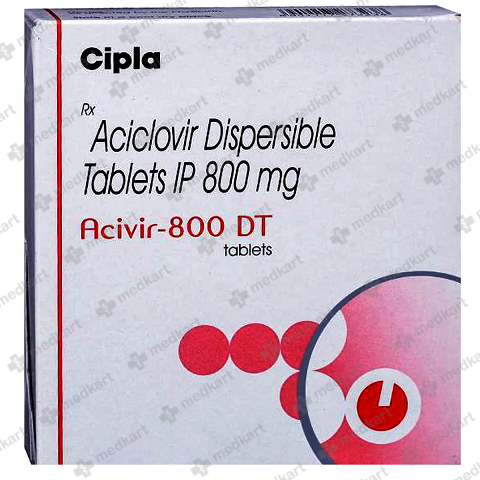 ACIVIR 800DT TABLET 5'S