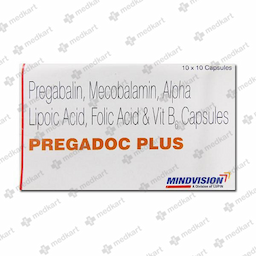 PREGADOC PLUS CAPSULE 10'S