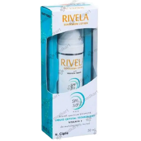 RIVELA SUNSCREEN LOTION 50 ML