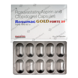 ROSUMAC GOLD FORTE 20MG CAPSULE 10'S