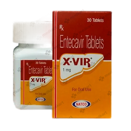 X VIR 1MG TABLET 30'S