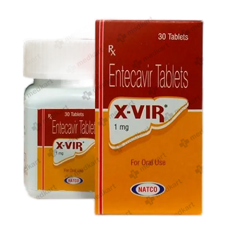 X VIR 1MG TABLET 30'S