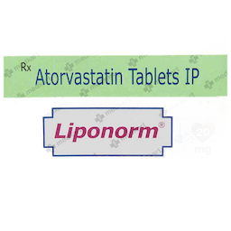 LIPONORM 20MG TABLET 15'S