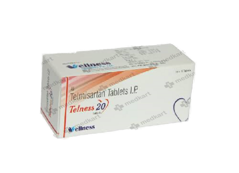 TELNESS 20MG TABLET 10'S