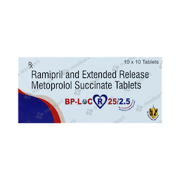 BPLOC R 25/2.5MG TABLET 10'S