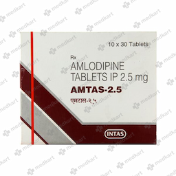 AMTAS 2.5MG TABLET 30'S