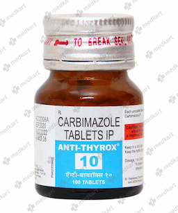 ANTI THYROX 10MG TABLET 100'S