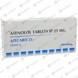 ATECARD 25MG TABLET 14'S