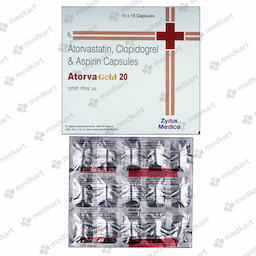 ATORVA GOLD 20MG TABLET 15'S