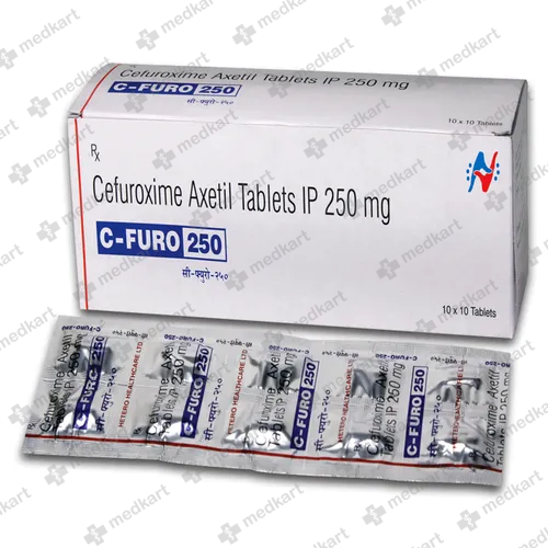 C FURO 250MG TABLET 10'S