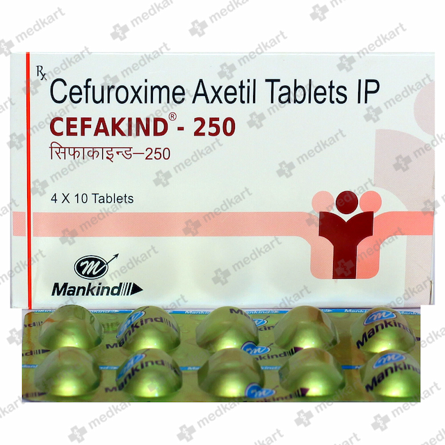 CEFAKIND 250MG TABLET 10'S